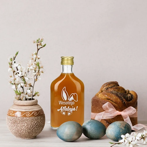 Μπουκάλι 200 ml με βιδωτό καπάκι, εκτύπωση ΑΥΤΙΑ ΚΟΥΝΕΛΙΟΥ 6 τεμ. - 7