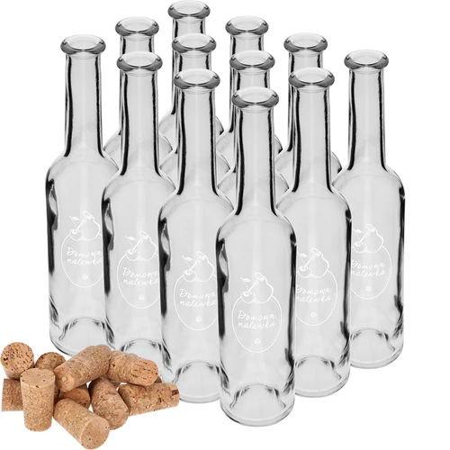 Μπουκάλι 350 ml με φελλό, εκτύπωση «Σπιτικό Λικέρ» - 4