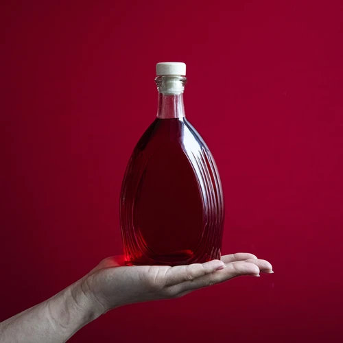 Μπουκάλι "Bankietowa" 500 ml, με φελλό - 7