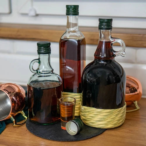 Μπουκάλι Gallone 1L με πλεκτό περίβλημα, με βιδωτό καπάκι - 6