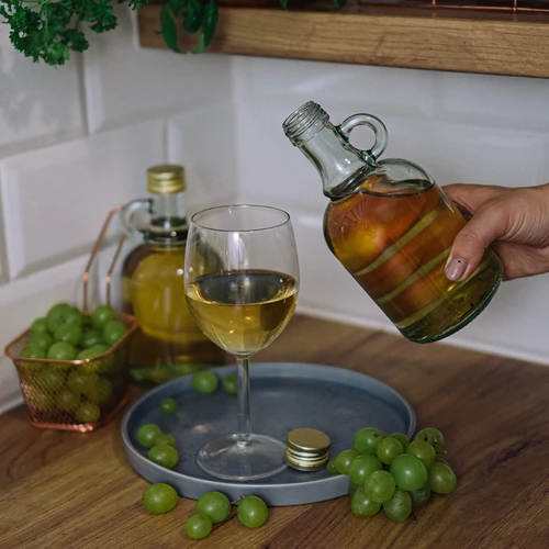 Μπουκάλι Gallone χωρίς πλεκτό περίβλημα, με βιδωτό καπάκι 0,5 L - 5