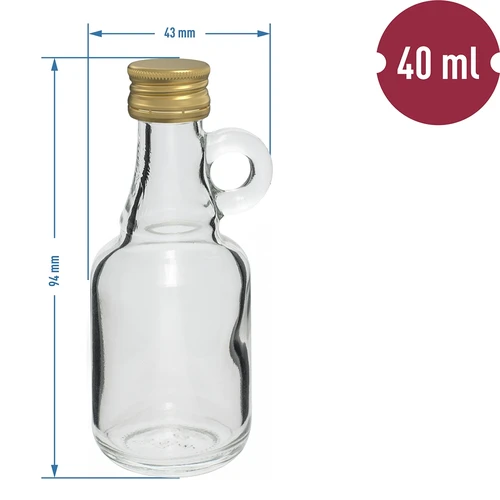Μπουκάλι Galonik 40 ml με καπάκι, 10 τεμ. - 4