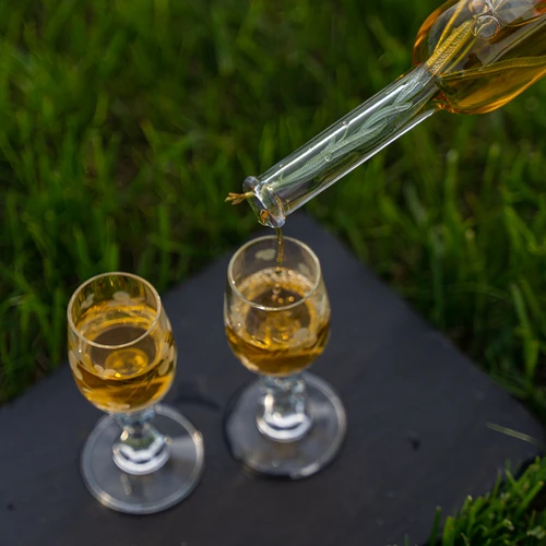 Μπουκάλι για λικέρ 200 ml 6 τεμ.+ 6 φελλοί 23/18 - 8