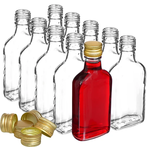 Μπουκάλι για λικέρ φλασκί με βιδωτό πώμα 200 ml 10 τεμ - 2