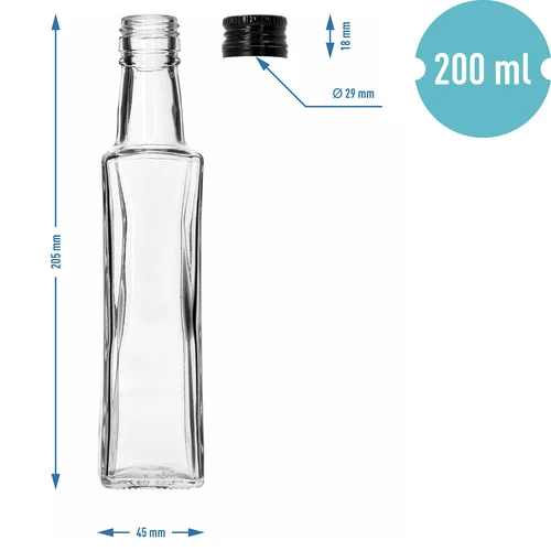 Φιάλη Olimp 200 ml με βιδωτό καπάκι, 1 τεμ. - 8