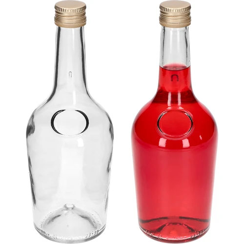 Μπουκάλι GLORIA 0,5 L, με χρυσό βιδωτό καπάκι Φ28, 1 τεμ. - 3