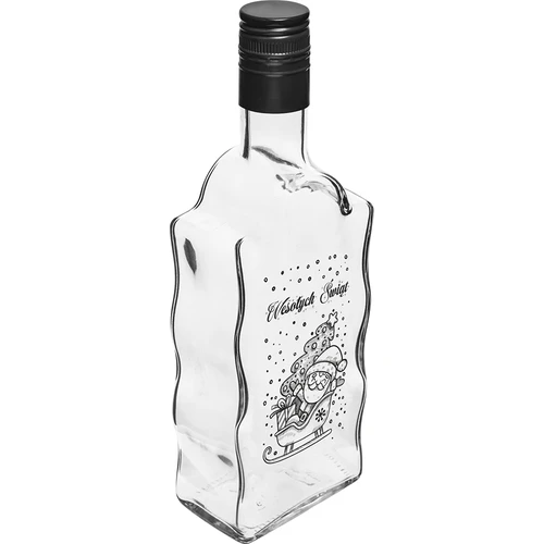 Μπουκάλι Klasztorna 500 ml με βιδωτό καπάκι, εκτύπωση «Άγιος Βασίλης», 1 τεμ.