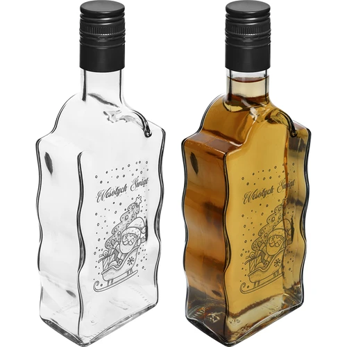 Μπουκάλι Klasztorna 500 ml με βιδωτό καπάκι, εκτύπωση «Άγιος Βασίλης», 1 τεμ. - 3