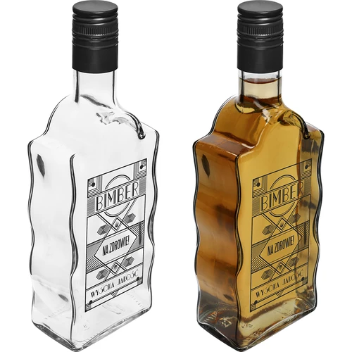 Μπουκάλι Klasztorna 500 ml, με βιδωτό καπάκι και εκτύπωση Bimber - 4