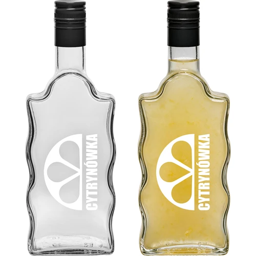 Μπουκάλι Klasztorna 500 ml με καπάκι και εκτύπωση «Cytrynówka», σχέδιο 2 - 3