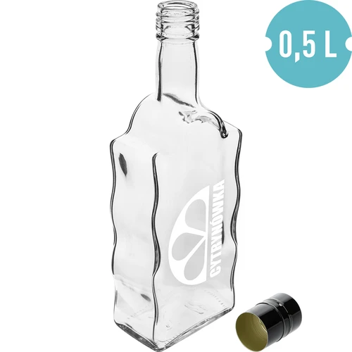 Μπουκάλι Klasztorna 500 ml με καπάκι και εκτύπωση «Cytrynówka», σχέδιο 2 - 2