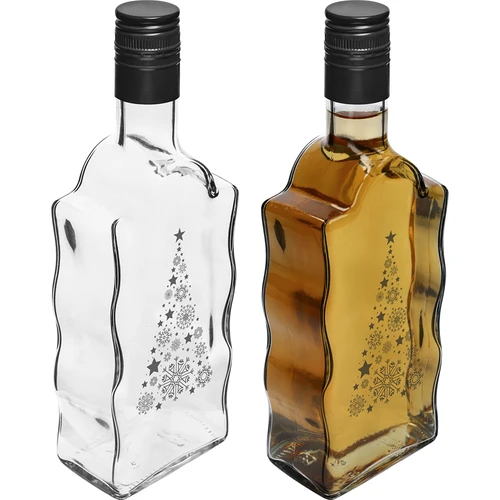 Φιάλη Klasztorna 500 ml με βιδωτό καπάκι, εκτύπωση «Έλατο», 1 τεμ. - 3