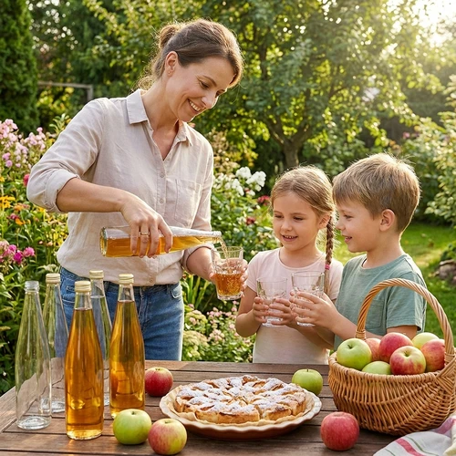 Μπουκάλι Klubowa 500 ml με χρυσό βιδωτό καπάκι, σετ 6 τεμ. - 9
