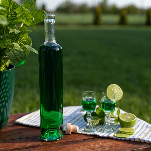 Μπουκάλι Marina με φελλό, διάφανο 0,5 L - 5