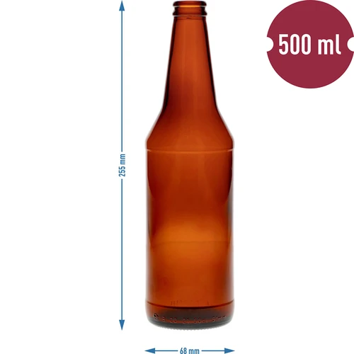 Μπουκάλι μπύρας 500 ml - συσκευασία 8 τεμαχίων - 4