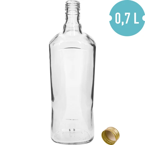 Μπουκάλι «Σαπφείρινο» 700 ml με βιδωτό καπάκι, 1 τεμ. - 3