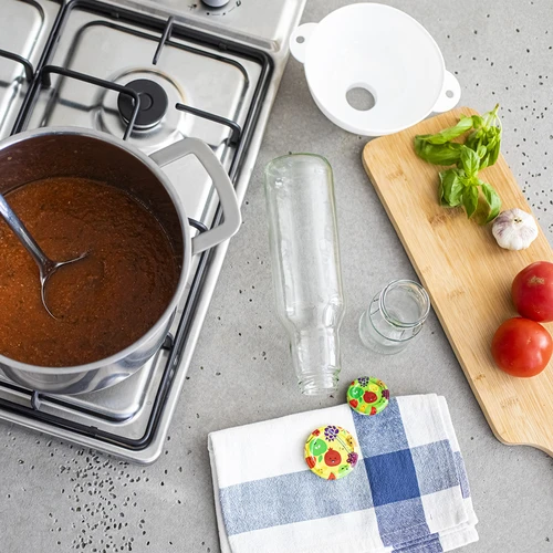 Μπουκάλι TO 750 ml με καπάκι για χυμό φ43, 6 τεμ. - 3