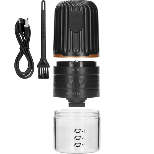 Μύλος καφέ - ηλεκτρικός, με μυλόπετρες - 4