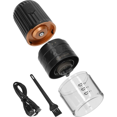 Μύλος καφέ - ηλεκτρικός, με μυλόπετρες - 5