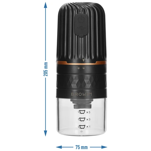 Μύλος καφέ - ηλεκτρικός, με μυλόπετρες - 11