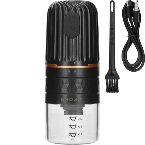 Μύλος καφέ - ηλεκτρικός, με μυλόπετρες