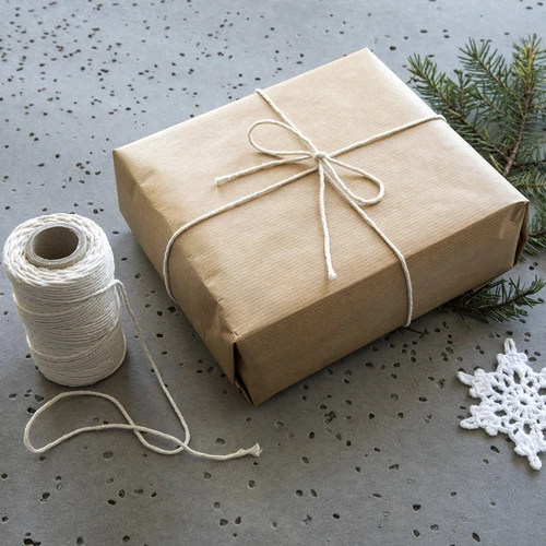 Νήμα αλλαντοποιίας από βαμβάκι, λευκό (240°C) 55 m - 9