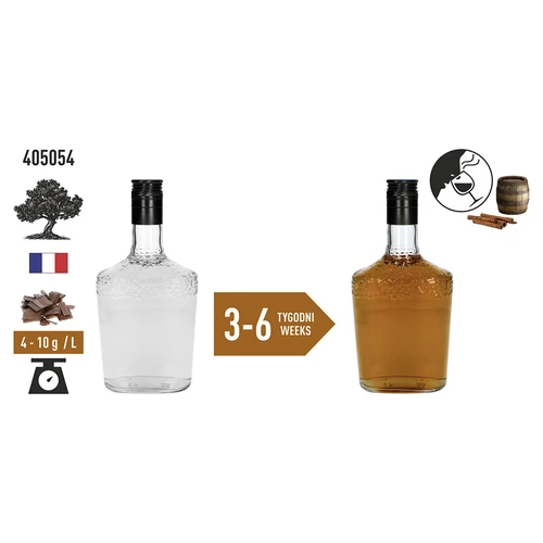 Νιφάδες δρυός έντονα καβουρδισμένες με κανέλα 50 g - 6