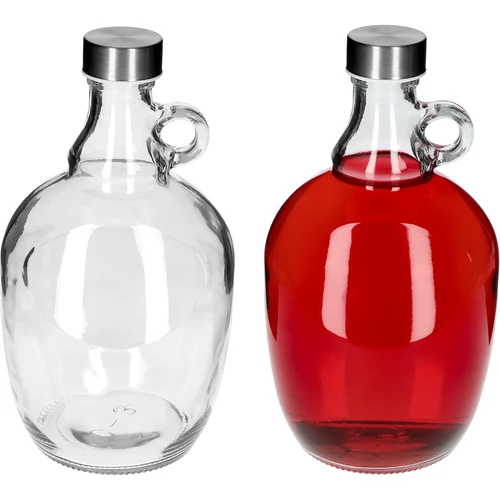 Νταμιτζάνα Dama 1,5 L, με μεταλλικό καπάκι Ø 43 mm και λαβή - 4