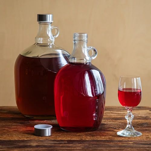 Νταμιτζάνα Dama 1,5 L, με μεταλλικό καπάκι Ø 43 mm και λαβή - 6