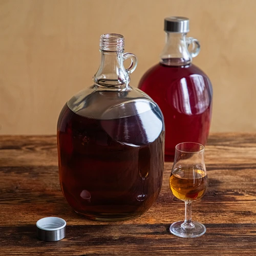 Νταμιτζάνα Dama 3 L, με μεταλλικό βιδωτό καπάκι fi 43 mm και χερούλι - 6