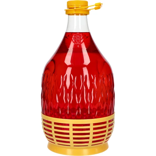 Νταμιτζάνα Dama 5 L PET, με βιδωτό καπάκι, λαβή και καλαθάκι - 2