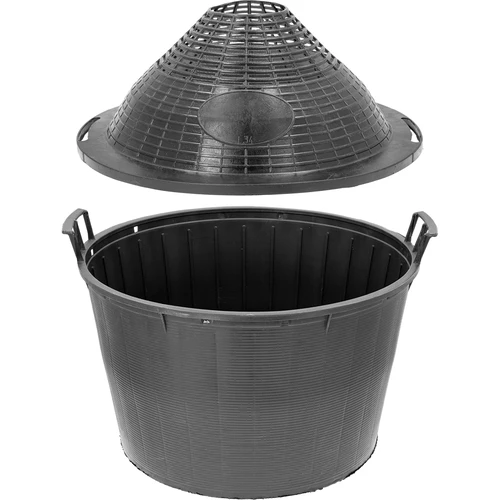 Νταμιτζάνα για κρασί 34 L σε πλαστικό καλάθι - 5