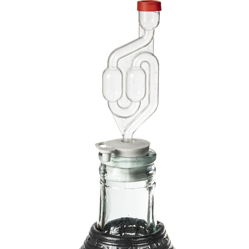 Νταμιτζάνα για κρασί 34 L σε πλαστικό καλάθι - 3