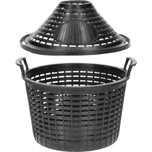 Νταμιτζάνα για κρασί 5 L σε πλαστικό καλάθι - 3