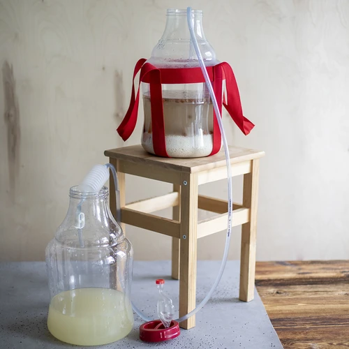 Νταμιτζάνα για κρασί, ελαφριά, άθραυστη, με ιμάντες, 10 L - 16