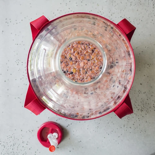 Νταμιτζάνα για κρασί, ελαφριά, άθραυστη, με ιμάντες, 20 L - 18