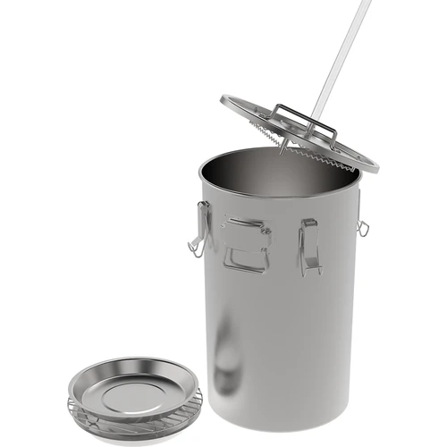 Οικιακό καπνιστήρι σε κατσαρόλα, 35 L, για εστία αερίου - 3