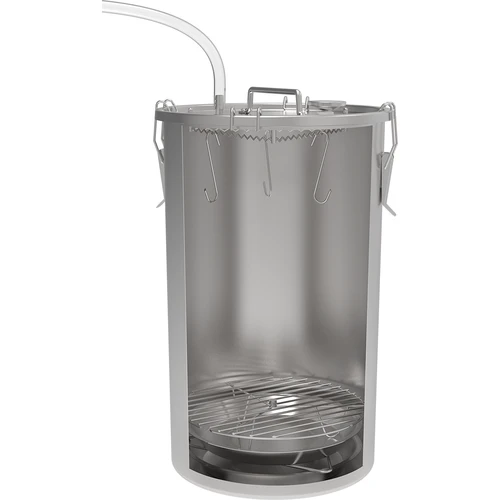 Οικιακό καπνιστήρι σε κατσαρόλα, 35 L, για εστία αερίου - 5