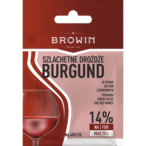 Οινολογική μαγιά Burgund, 20 ml