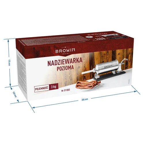 Οριζόντια γεμιστική λουκάνικων 3 kg - 12