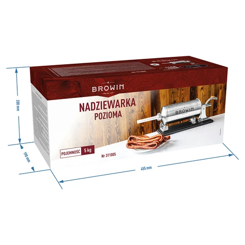 Οριζόντιο γεμιστικό λουκάνικων 5 kg - 11