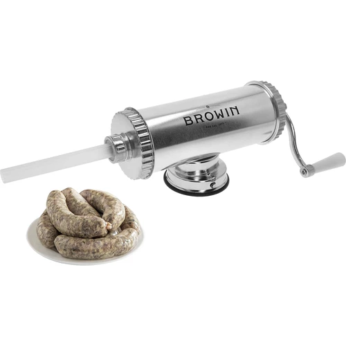 Οριζόντιος γεμιστήρας λουκάνικων 1,5 kg με έμβολο σιλικόνης - 5