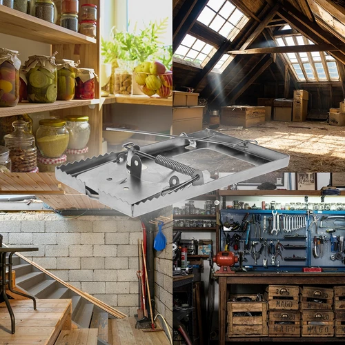 Παγίδα για ποντίκια – μεταλλική - 4