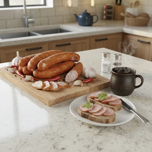 Peklosól - Μίγμα πάστωσης για κλασικό λουκάνικο, με λειτουργική πρωτεΐνη, 64 g - 4