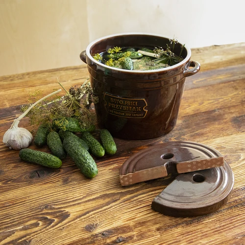 Πέτρα πίεσης για βαρέλια, από κεραμικό stoneware, Ø 15 cm - 8