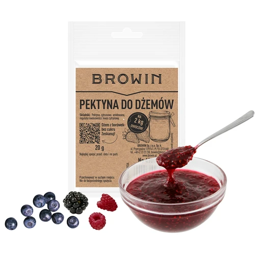 Πηκτίνη για μαρμελάδες - αμιδιωμένη από εσπεριδοειδή για πηκτοποίηση, 20 g - 2