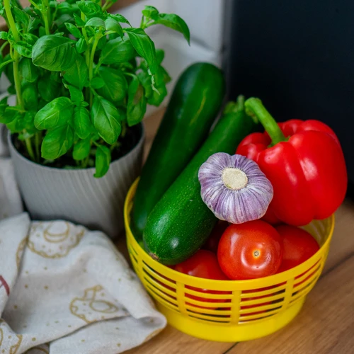 Πλαστικό καλάθι για Dam 5 L, κίτρινο - 7