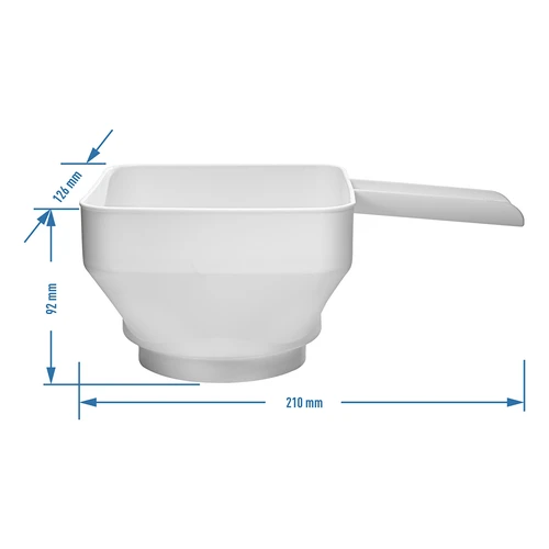 Πλαστικό χωνί Kwadratura Koła, fi 52-85 mm - 6