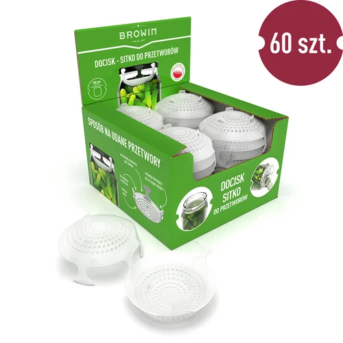 Πλέγμα πίεσης – σχάρα για παρασκευές, τουρσιά και ξύδι – για βάζα Ø 100 - 9