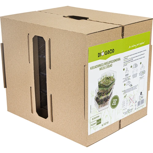 Πολυεπίπεδο φυτρωτήρι Niezłe Ziółko με σπόρους ραπανιού - 22